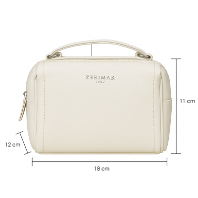 Sac bandoulière en cuir 18x11x12 cm FARE