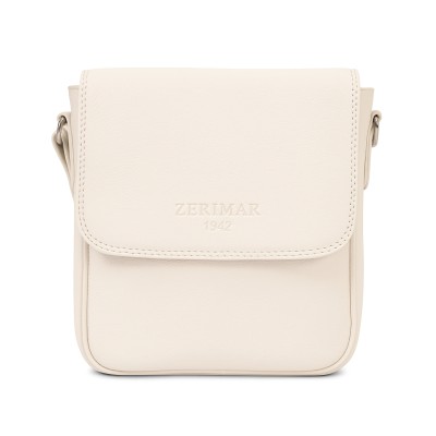 Sac bandoulière en cuir 22x19x6 cm SERA