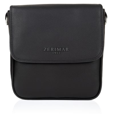Sac bandoulière en cuir 22x19x6 cm SERA