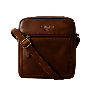 Sac bandoulière en cuir modèle 21x25x6 cm GLOE