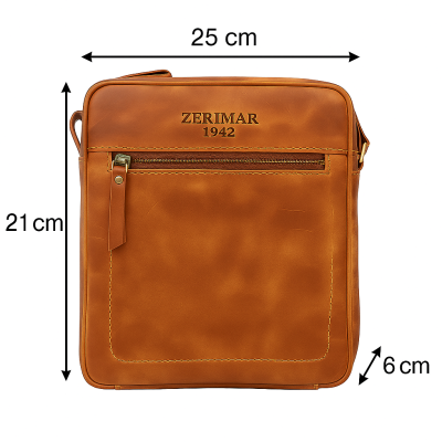 copy of Sac bandoulière en cuir modèle CRUZ 20x15x8 cm