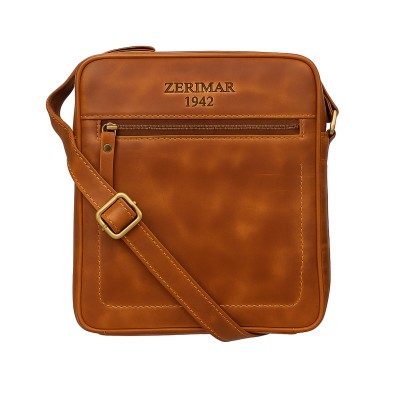 Sac bandoulière en cuir modèle 21x25x6 cm GLOE