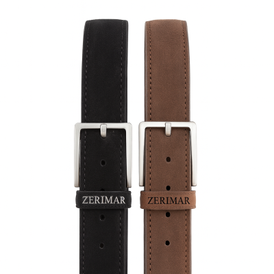 Ceinture en cuir croûte modèle SOFT 32 mm