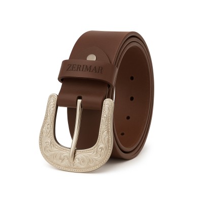 Ceinture en cuir 38 mm modèle COUNTRY