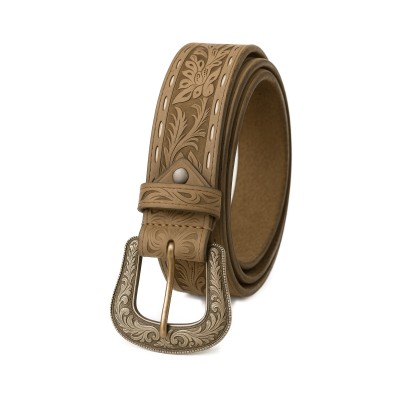 Ceinture en cuir embossé 38 mm modèle OEST