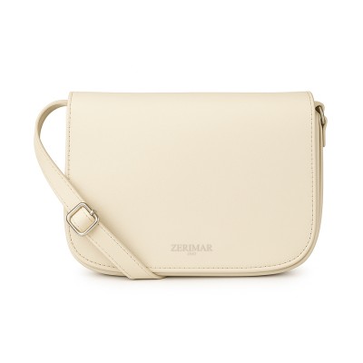 Sac bandoulière en cuir 25x20x8 cm LUVIN