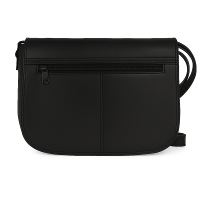 Sac bandoulière en cuir 25x20x8 cm LUVIN