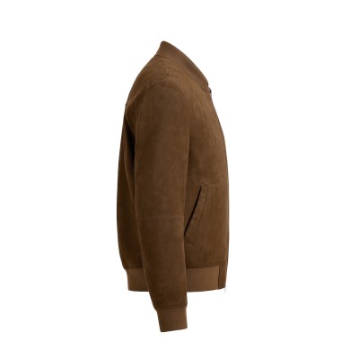 Blouson aviateur en daim pour homme CHURCH