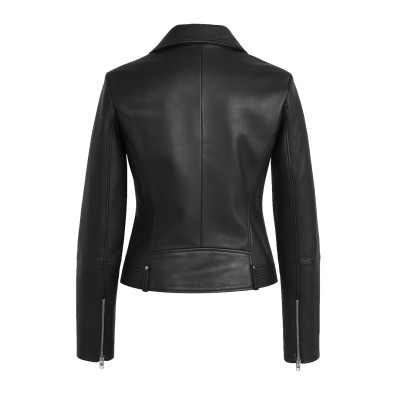 Veste en cuir style heavy modèle JENNE