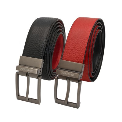 Ceinture en cuir réversible 33 mm modèle COUR