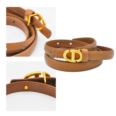 Ceinture en cuir 15 mm modèle DOLCE