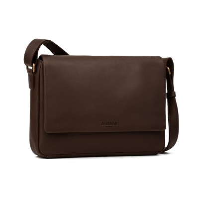 Porte-documents multi-espaces en cuir 26x36x6 cm VALS