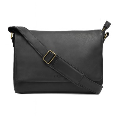 Porte-documents multi-espaces en cuir 26x36x6 cm VALS