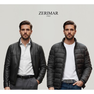 Veste zippée réversible modèle MAZZO