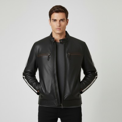Veste en cuir - WOBALL1