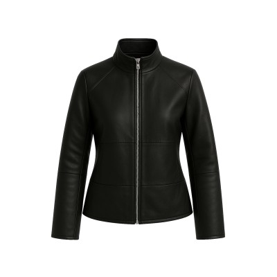 Veste en cuir modèle BLUEBERRY