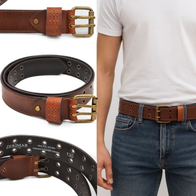 Ceinture cuir 39 mm modèle VOLVIO