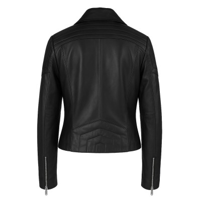 GARRID veste en cuir épais