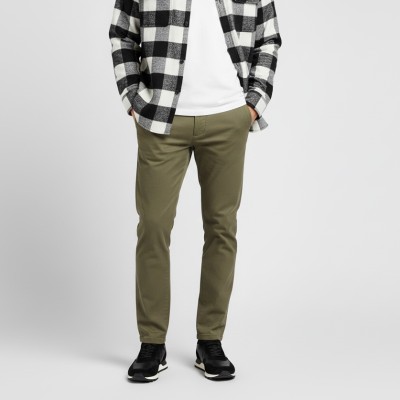 Baskets Combi en cuir avec détail embossé