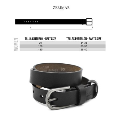 Ceinture en cuir 23 mm modèle FARLE