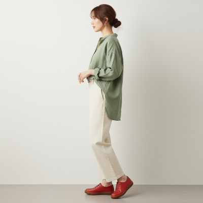 Chaussures en cuir à lacets modèle ABBA