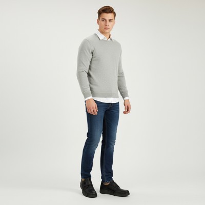 Chaussure en cuir avec fermeture velcro modèle BICO