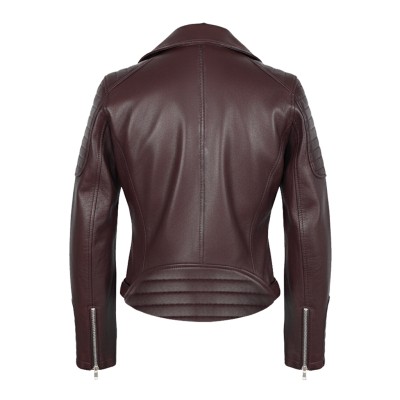 Veste en cuir style heavy modèle ESCORPIO