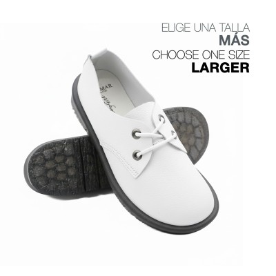 Chaussures en cuir à lacets modèle ZOCO