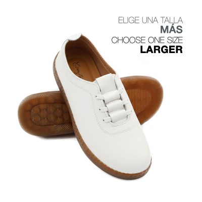 Chaussures en cuir à lacets modèle ABBA