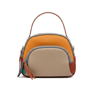 Sac à main en cuir à double anses 18x16x8 cm FRUITS