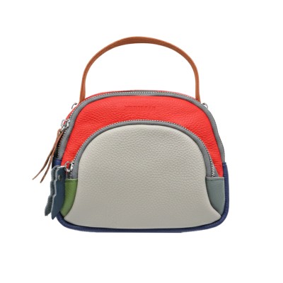 Sac à main en cuir à double anses 18x16x8 cm FRUITS