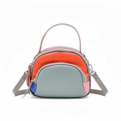 Sac à main en cuir à double anses 18x16x8 cm FRUITS