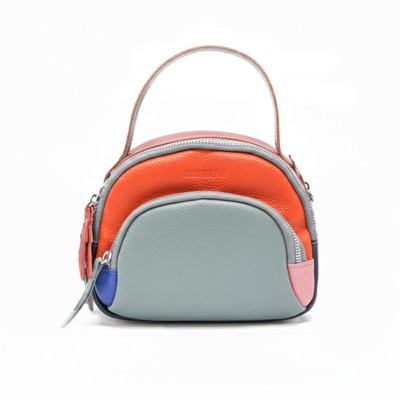 Sac à main en cuir à double anses 18x16x8 cm FRUITS