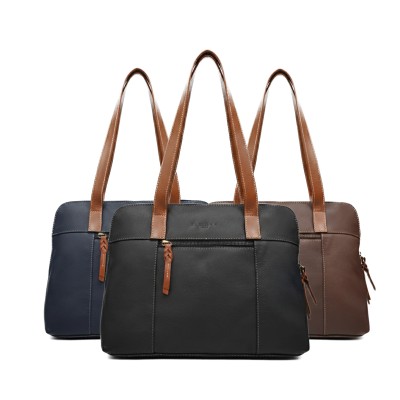 Sac à bandoulière en cuir 32x26x10 cm SHELL