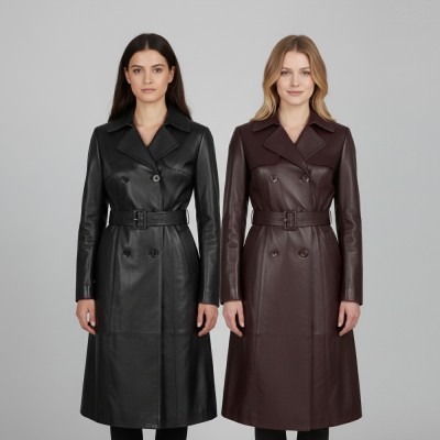 Trench long avec boutons MESSNER