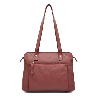 Sac à bandoulière en cuir 29x23x9 cm JUBA