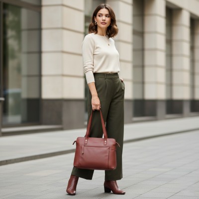 Sac à bandoulière en cuir 29x23x9 cm JUBA