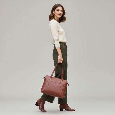 Sac à bandoulière en cuir 29x23x9 cm JUBA