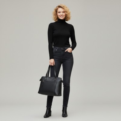 Sac à bandoulière en cuir 29x23x9 cm JUBA