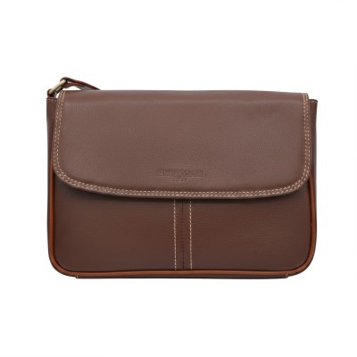 Sac bandoulière en cuir 19x25x8 cm MECO