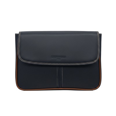 Sac bandoulière en cuir 19x25x8 cm MECO