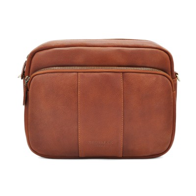 Sac bandoulière en cuir 20x26x9 cm SUQUE