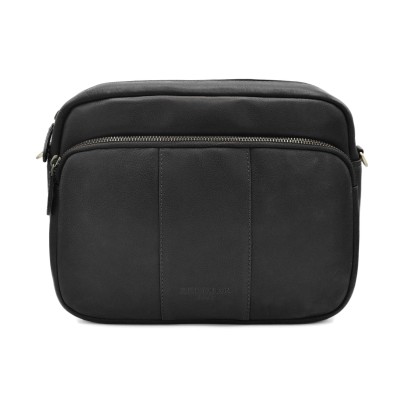 Sac bandoulière en cuir 20x26x9 cm SUQUE