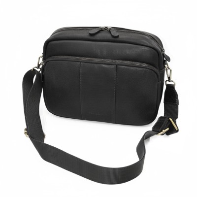 Sac bandoulière en cuir 20x26x9 cm SUQUE