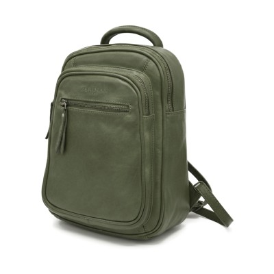 Sac à dos en cuir naturel 28x22x8 cm MELI