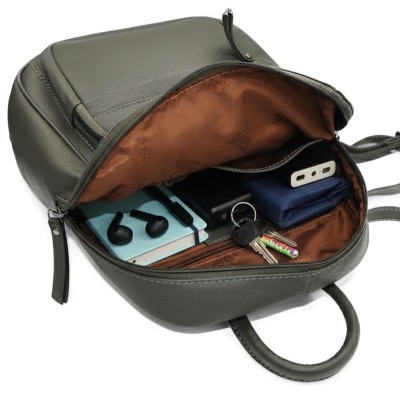 Sac à dos en cuir naturel 28x24x14 cm MUBO