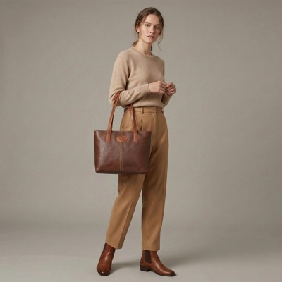 Sac à bandoulière en cuir 25x32x11 cm BAGO