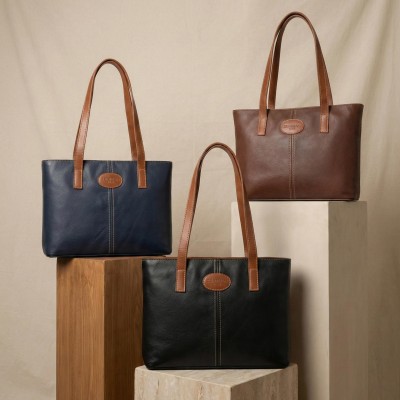 Sac à bandoulière en cuir 25x32x11 cm BAGO