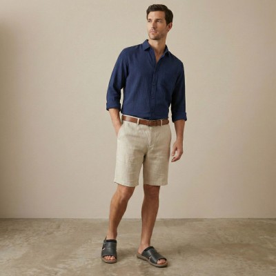 Sandales en cuir naturel BLEND Zerimar - 1