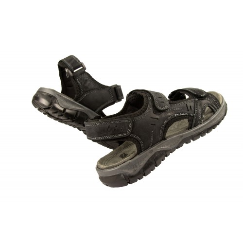 Sandales en cuir STONE avec fermeture velcro Zerimar - 3